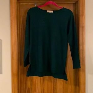 MK Hunter Green Sweater Small